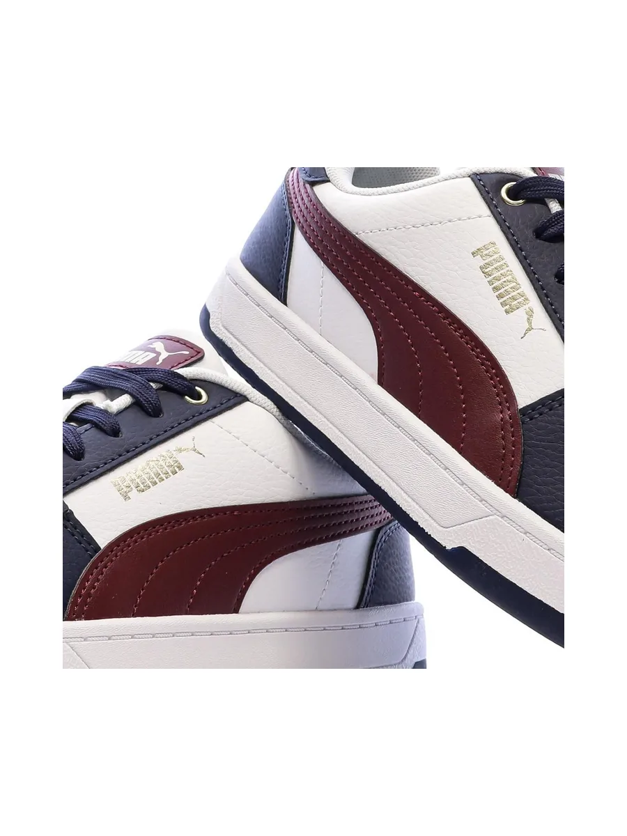 Baskets Blanc/Marine/Bordeaux Femme Puma Caven 2.0 8