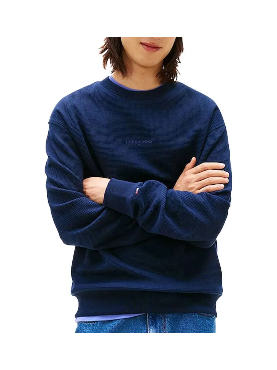 Sweat Marine Homme Tommy Hilfiger DM0DM21622 2