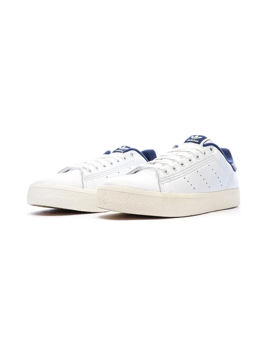 Baskets Blanches/Marines Homme Adidas Stan Smith 7