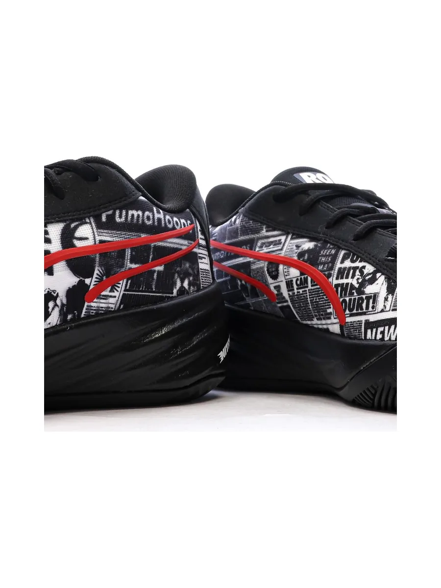 Chaussures de Basketball Noires Homme Puma All-pro Nitro 8