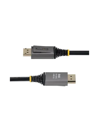 1.5m Certified DisplayPort Cable - DP80 4