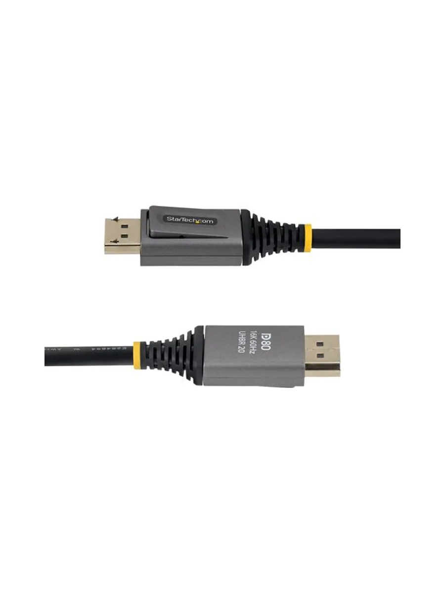 1.5m Certified DisplayPort Cable - DP80 4