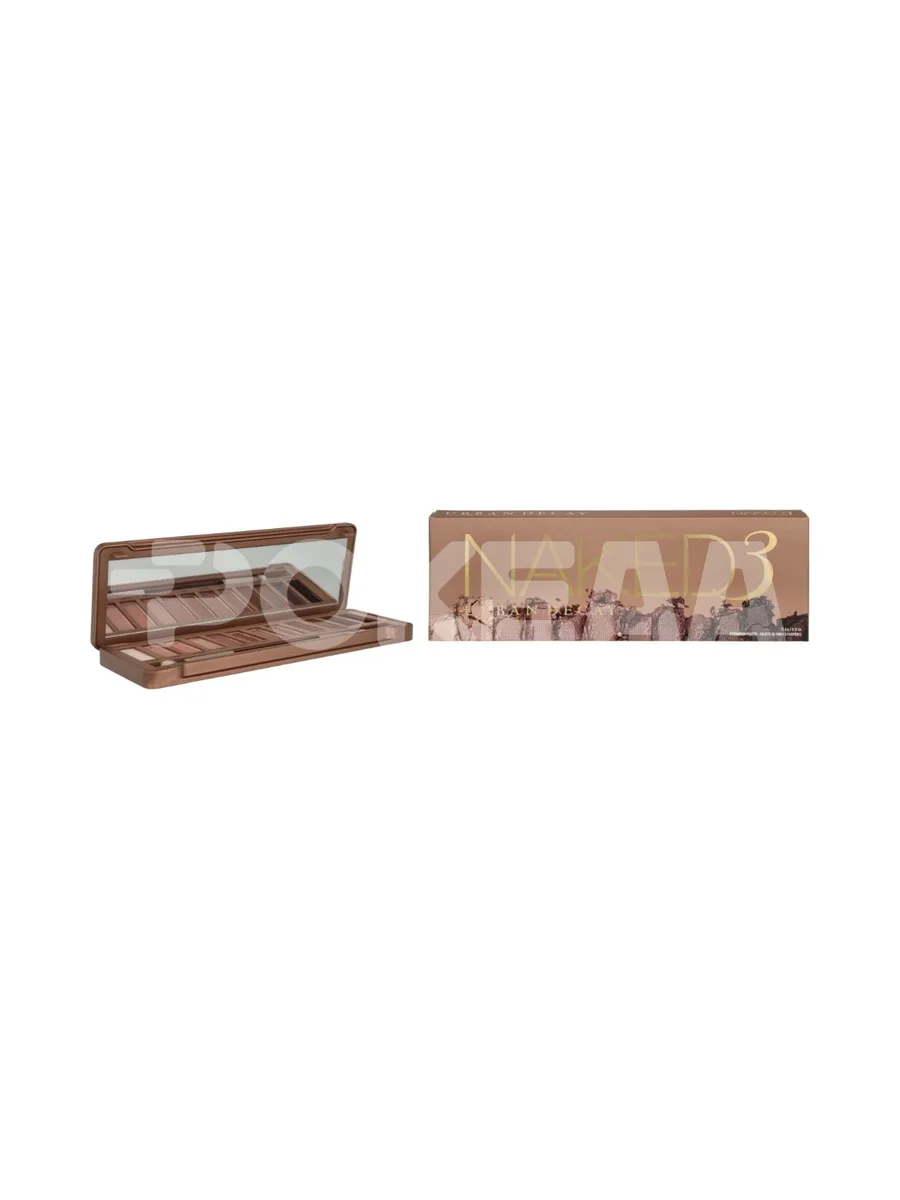Urban Decay Naked 3 Palette 15.6g - With Brush 1