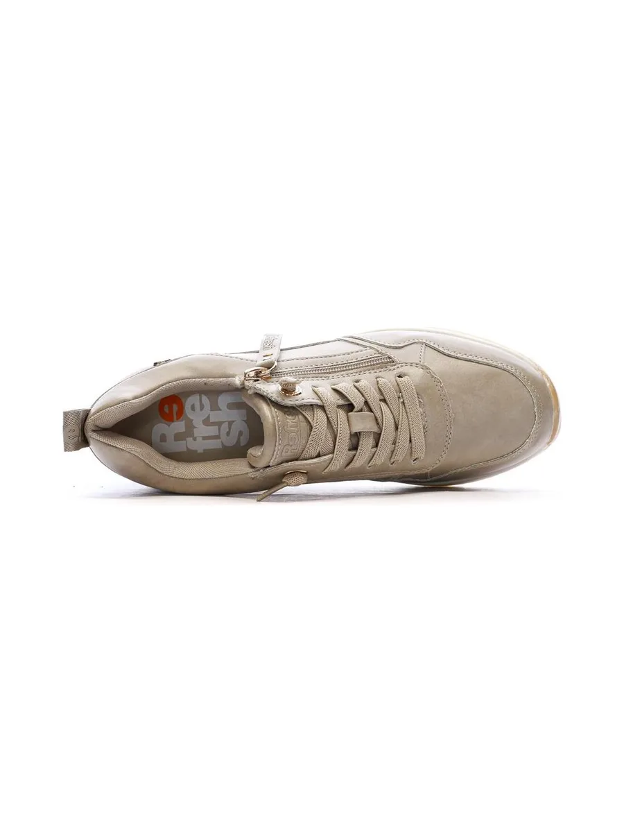 Baskets Beige Femme Refresh 172938 5