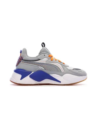 Baskets Grises/Bleu Homme Puma Rocket 2