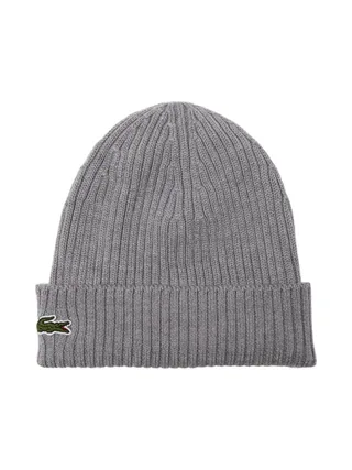 Bonnet Gris Homme Lacoste hjm 1