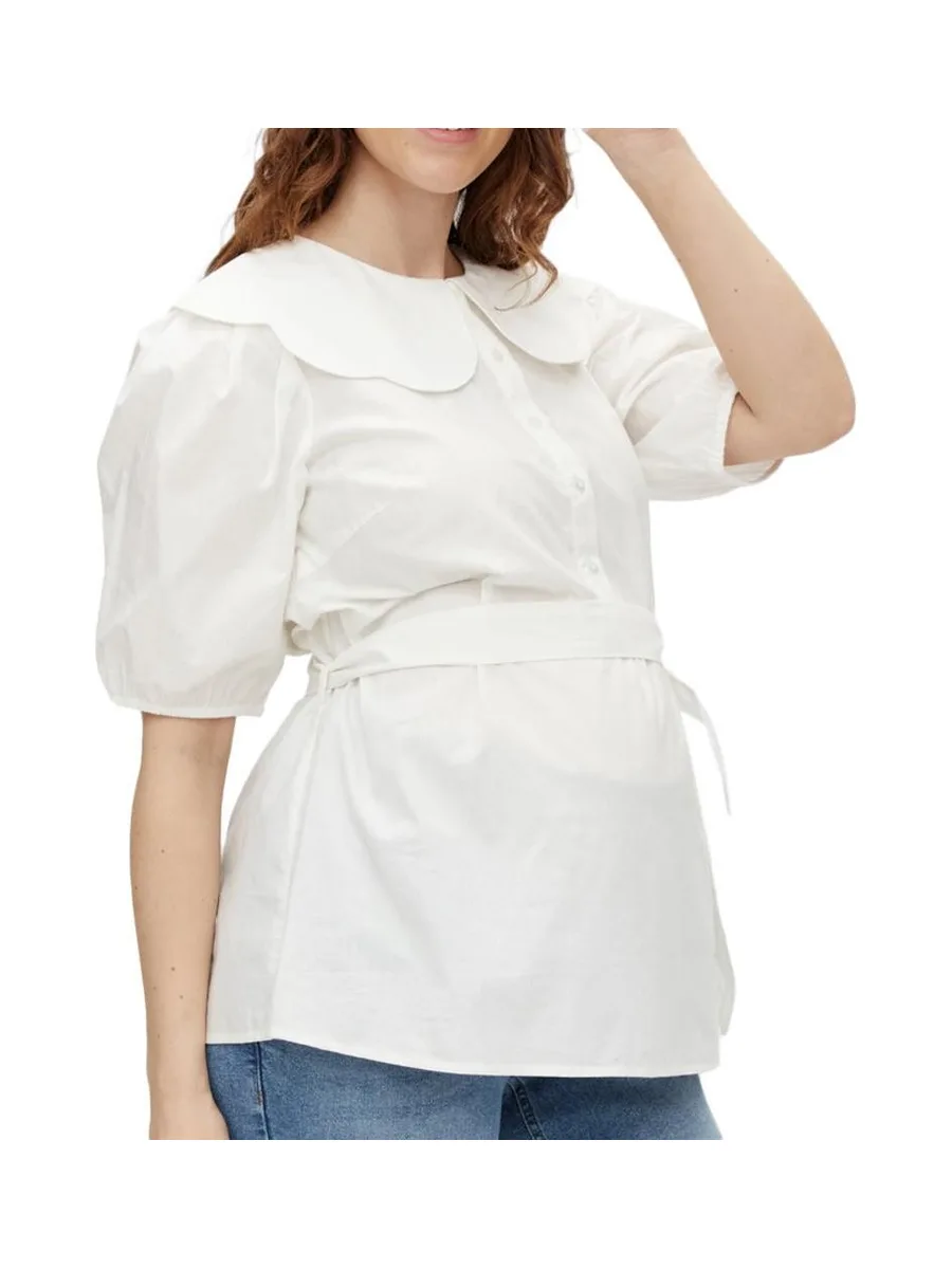 Blouse Blanche Femme Mamalicious Tora 2