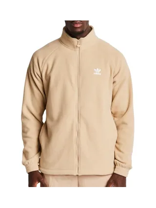 Veste Beige Homme Adidas Trefoil Fz Tedd 1