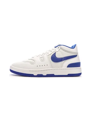 Baskets Blanches/Bleu Homme Nike Attack 1