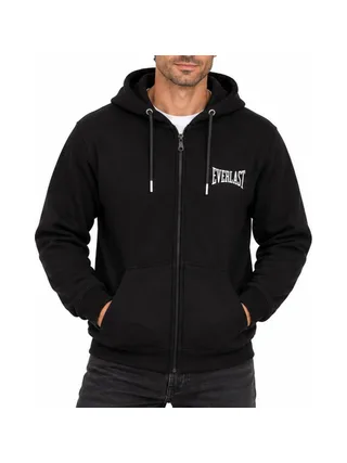 Sweat Zippé Noir Homme Everlast EL011 1