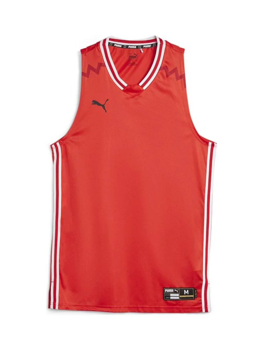 Débardeur de Sport Rouge Homme Puma Hoops 2