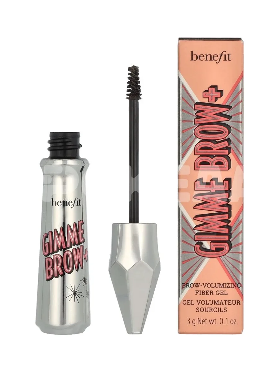 Benefit Gimme Brow+ Brow-Volumizing Fiber Gel 3g - #6 Warm Black-Brown 1