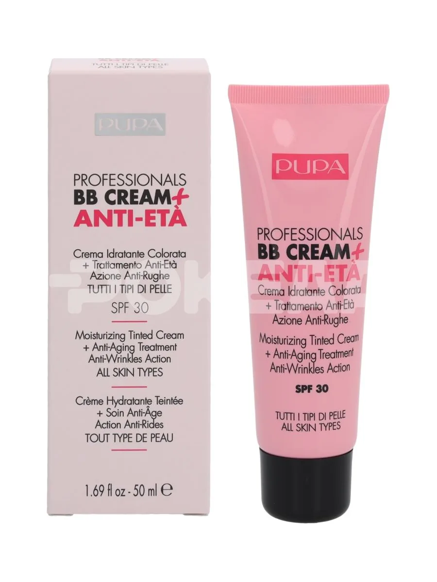Pupa Pupa Professionals BB Cream + Anti-Eta SPF30 50ml - #001 Nude 1