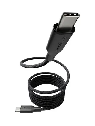 PanzerGlass empower™ by ® Magnetic 240W USB-C to USB-C Cable | USB 2.0 | 1.5M | Space Black USB cable 1