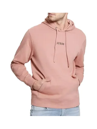 Sweat à Capuche Vieux Rose Homme Guess Roy 1