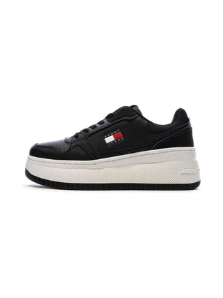 Baskets Noir Femme Tommy Hilfiger Retro 2