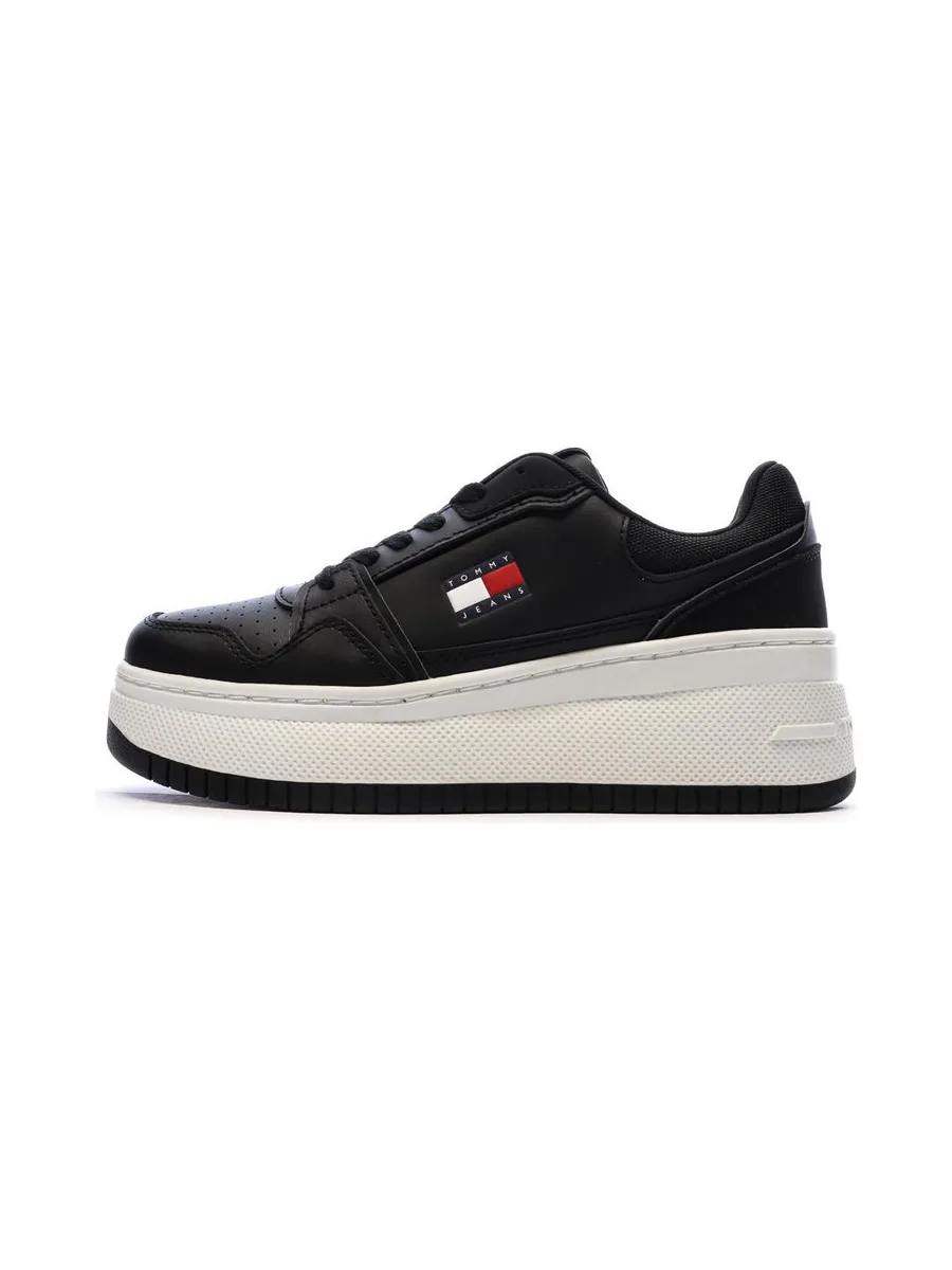 Baskets Noir Femme Tommy Hilfiger Retro 3