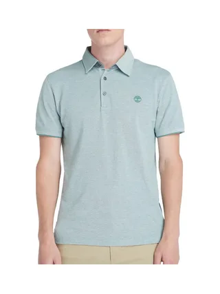Polo Vert Homme Timberland Oxford 1