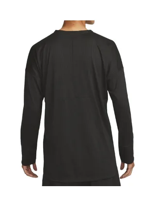 Sweat Noir Homme Nike Dri-FIT Crew Top 2