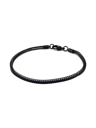 Bracelet Versailles noir - acier 5