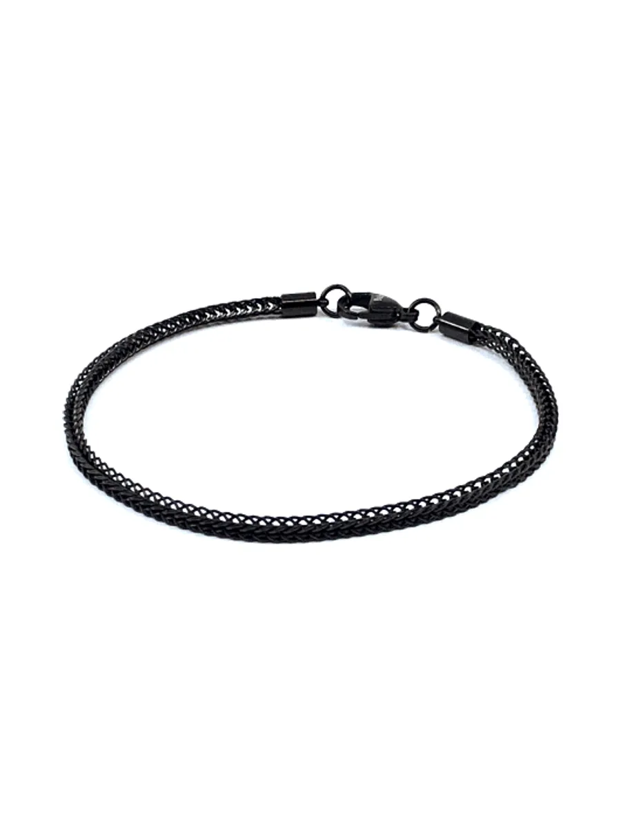 Bracelet Versailles noir - acier 5