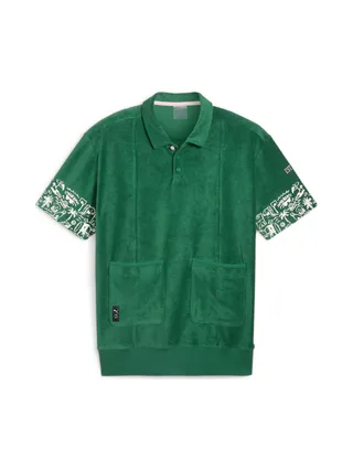 Polo Vert Homme Puma The Fairgrounds 1