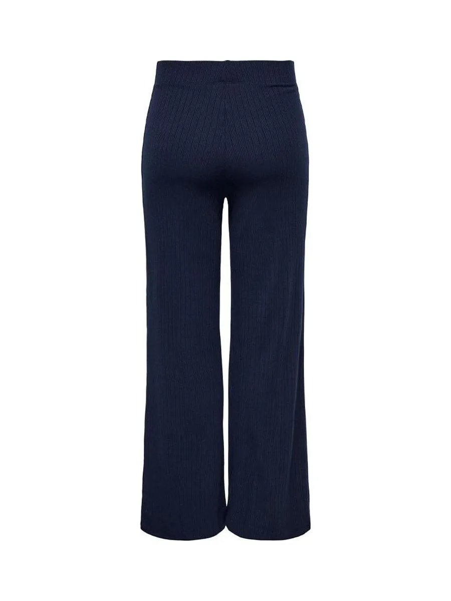 Pantalon Fluide Bleu Femme Only Polina 3
