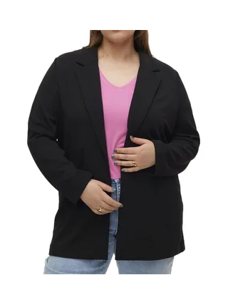 Blazer Noir Femme Vero Moda Curve Liva 1