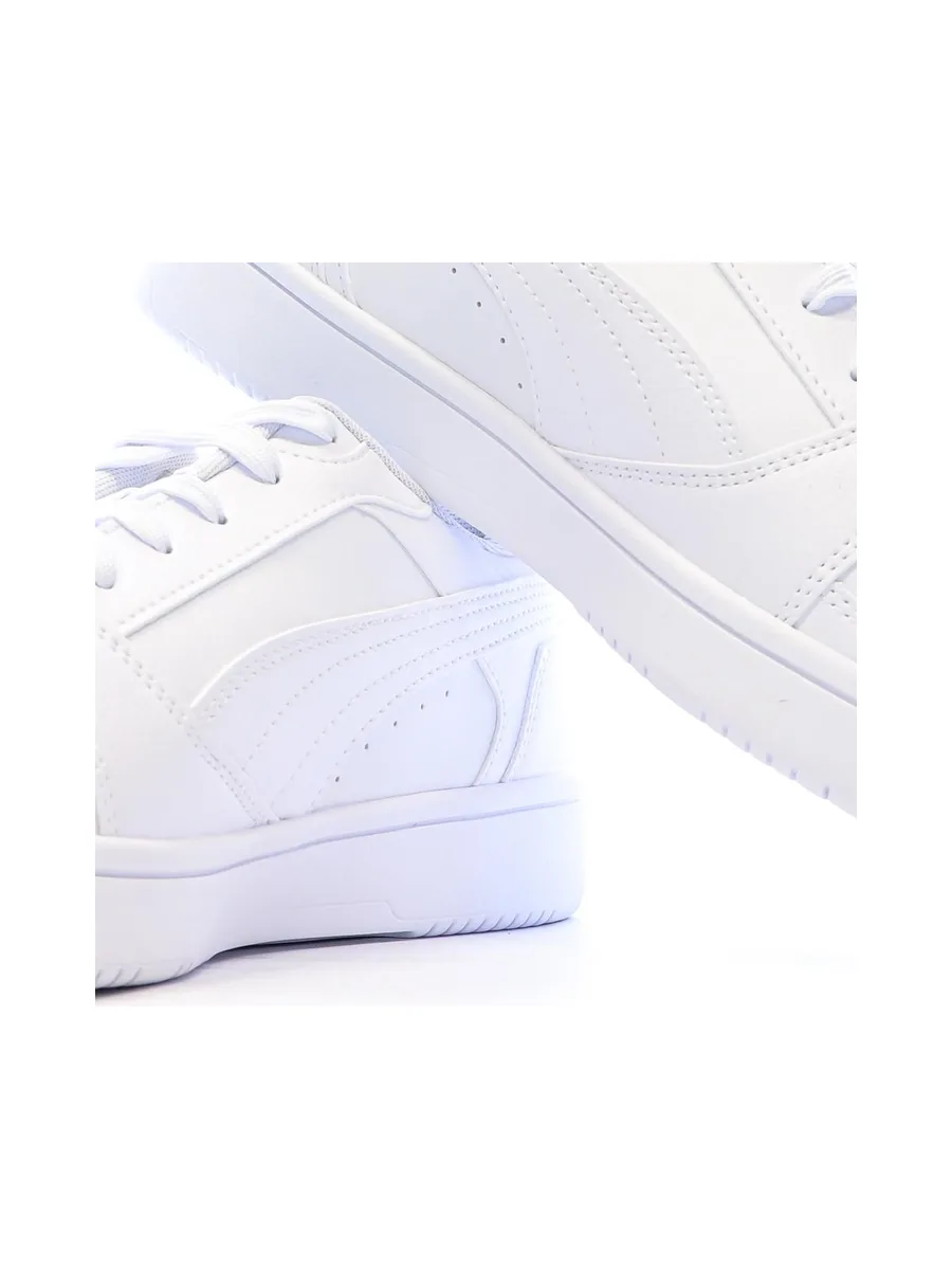 Baskets Blanches Homme Puma Rebound V6 Low34 8