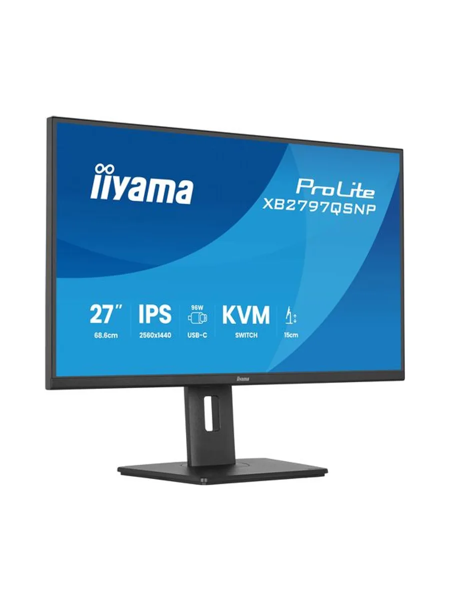 27'' IPS QHD 75Hz puertos y KVM Pro Max 5