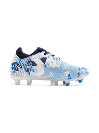 Chaussures de Football Bleu/Blanc Garçon Umbro For FG 2