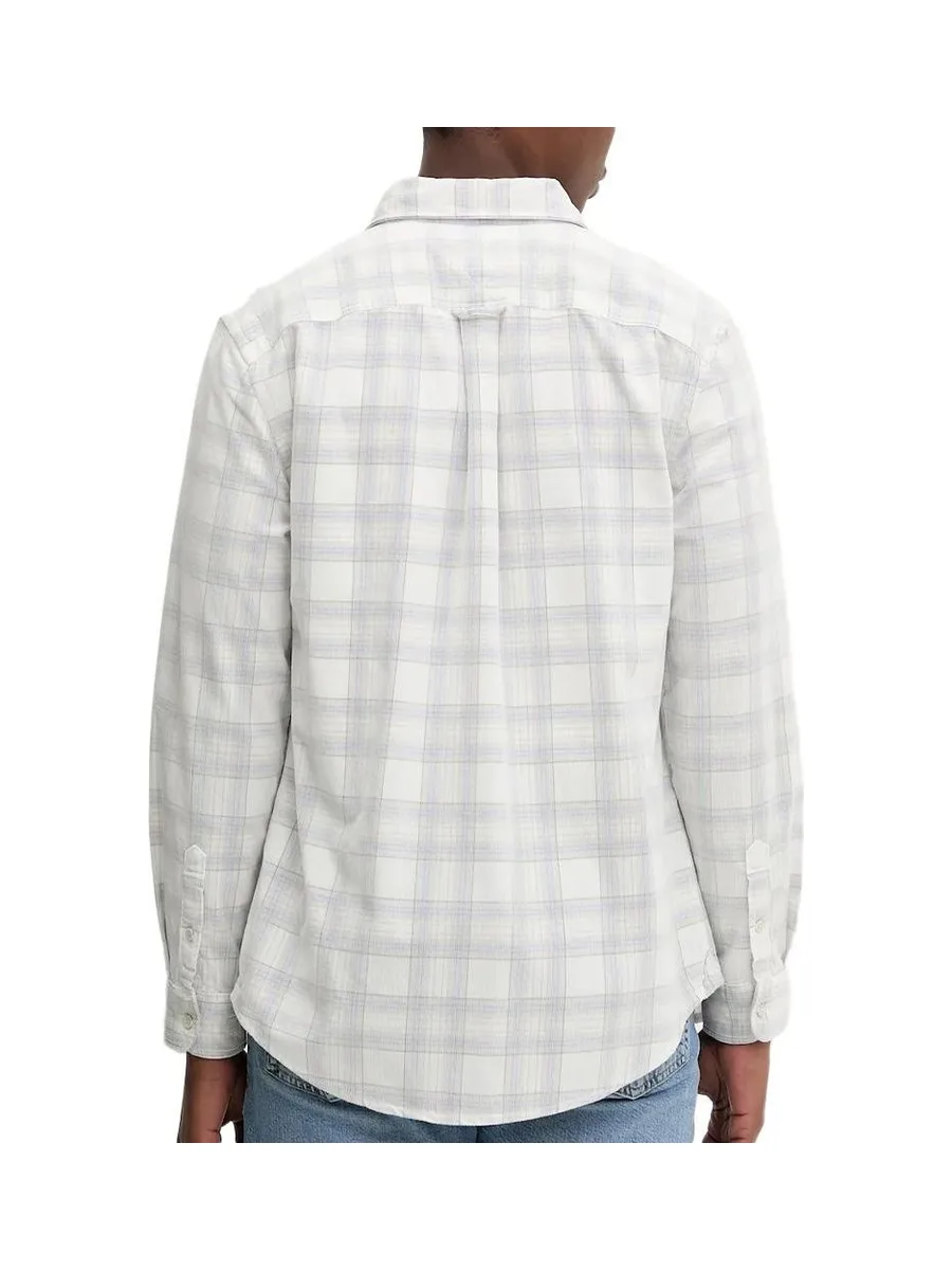 Chemise Blanc/Beige/Bleu Homme Tommy Hilfiger DM0DM22408 3