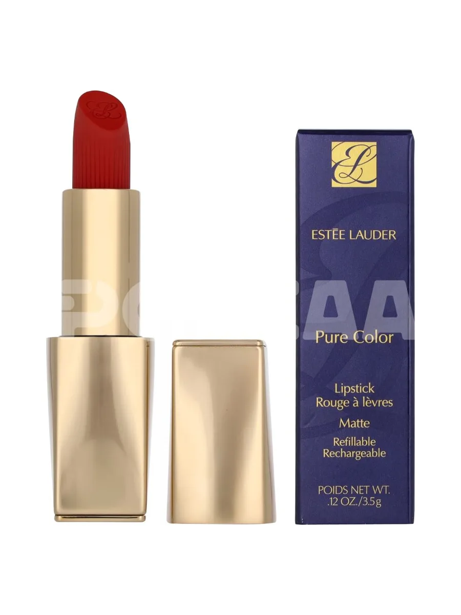 E.Lauder Pure Color Matte Refillable Lipstick 3.5g - #699 Thrill Me 1