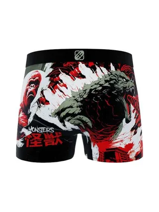 Boxer Noir/Rouge Homme Freegun Chine 2