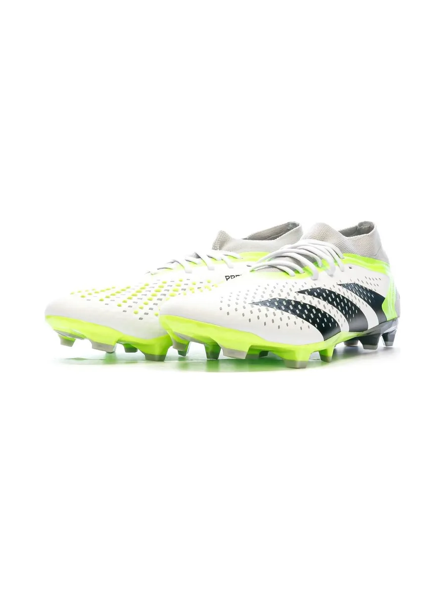 Chaussures de foot Blanc/Vert Homme Predator Accuracy.2 FG 7