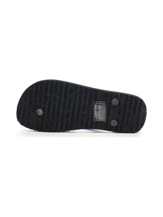 Tongs Noir Femme Calvin Klein Jeans Flip Flop Tpu Metall 2