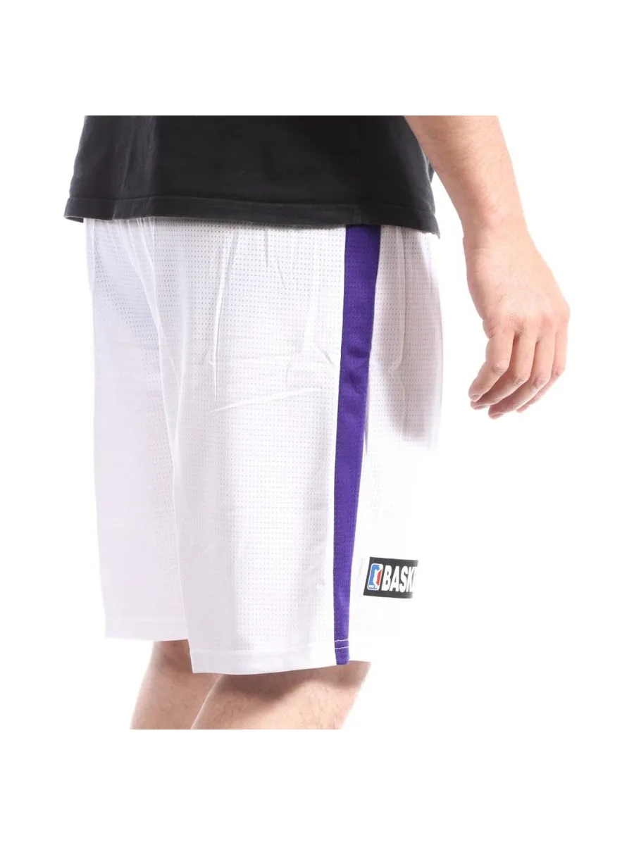 Short Basketall Blanc Homme Sport Zone Los Angeles Lakers 3