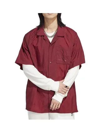 Chemise Bordeaux Homme Adidas Metro Shirt 1