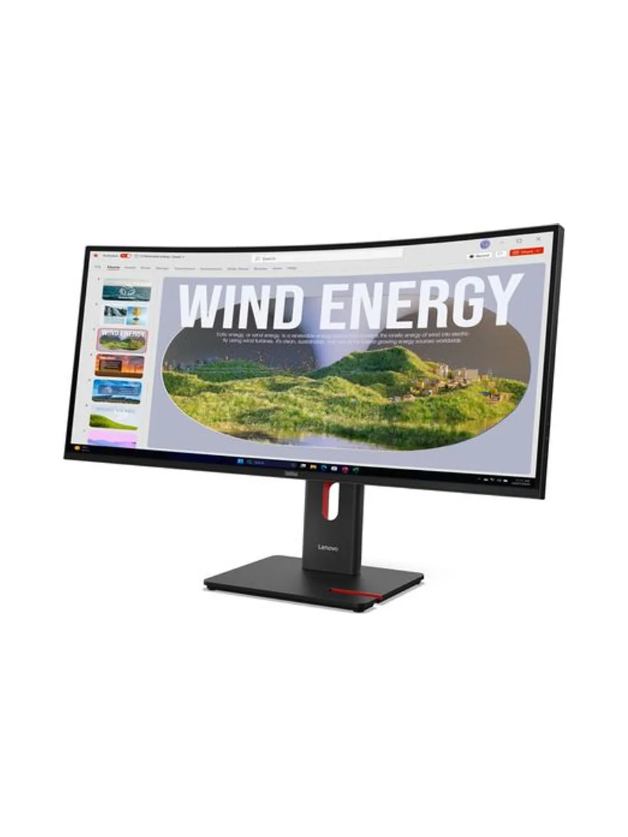 Lenovo ThinkVision T34WD-40 computer monitor 3
