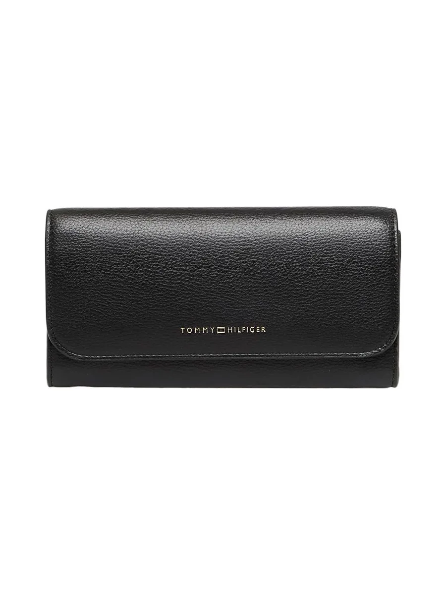 Portefeuille Noir Femme Tommy Hilfiger Flag 2