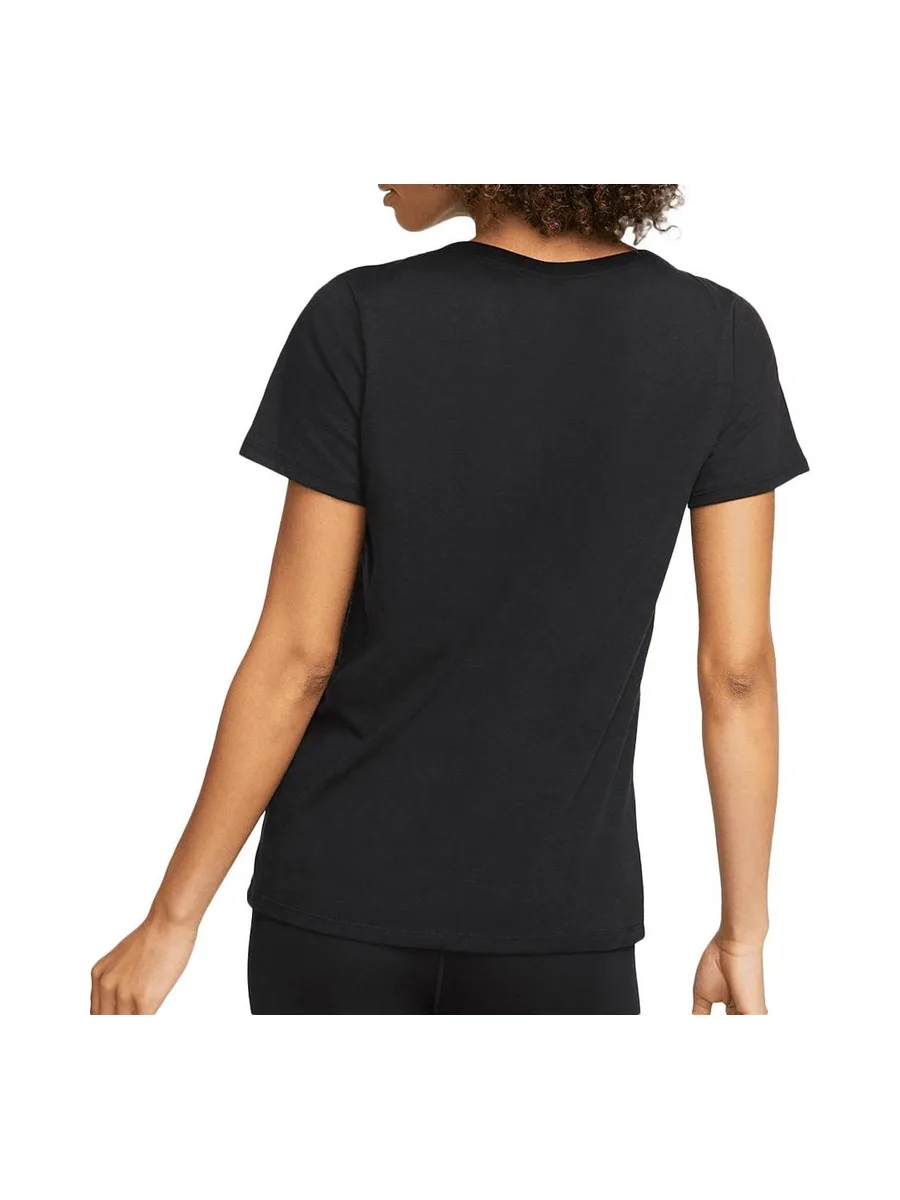 T-shirt Noir Femme Nike Script 3