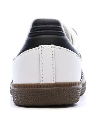 Baskets Adidas Samba Blanches Mixte Junior 3