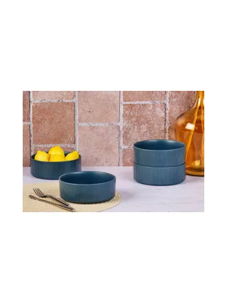 Bol SCANDI Ø16,5cm - 4 pièces - Marine 2