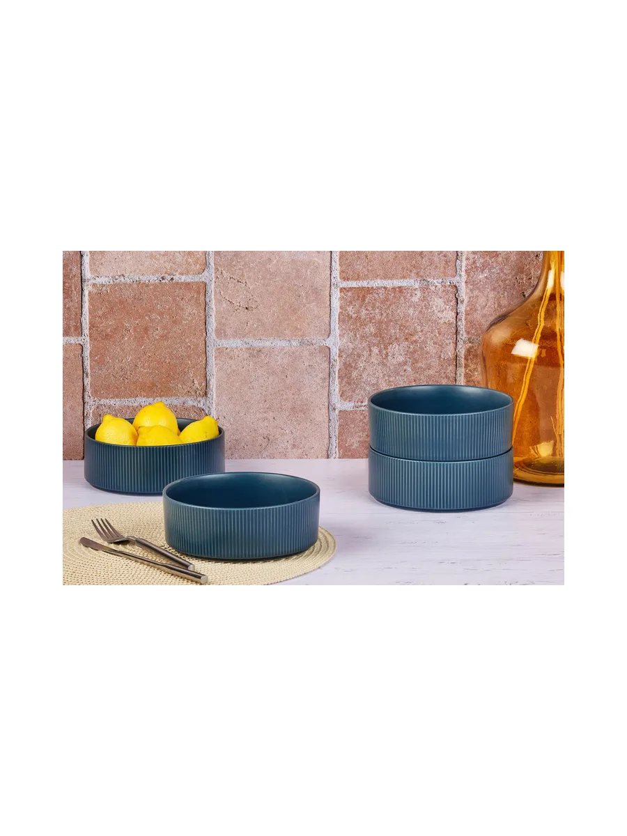 Bol SCANDI Ø16,5cm - 4 pièces - Marine 23