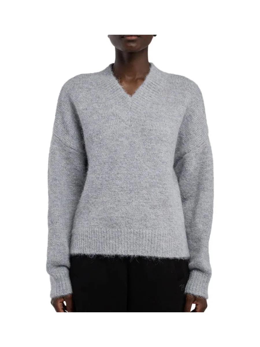 Pull Gris Femme Teddy Smith Keith 1