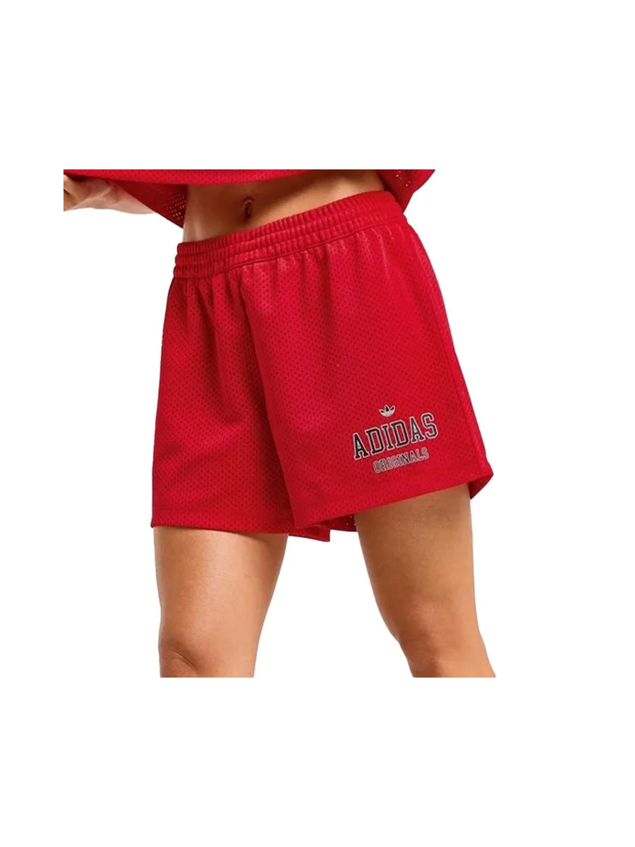 Short Rouge Femme Adidas Bb 2