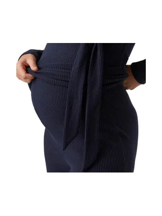 Pantalons de Grossesse Marine Femme Mamalicous Lannette 3