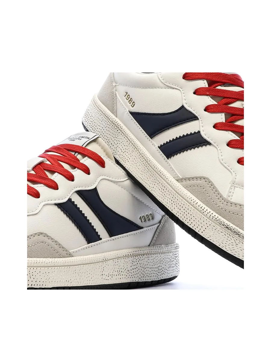 Baskets Blanc/Marine Homme Teddy Smith Zapato 8