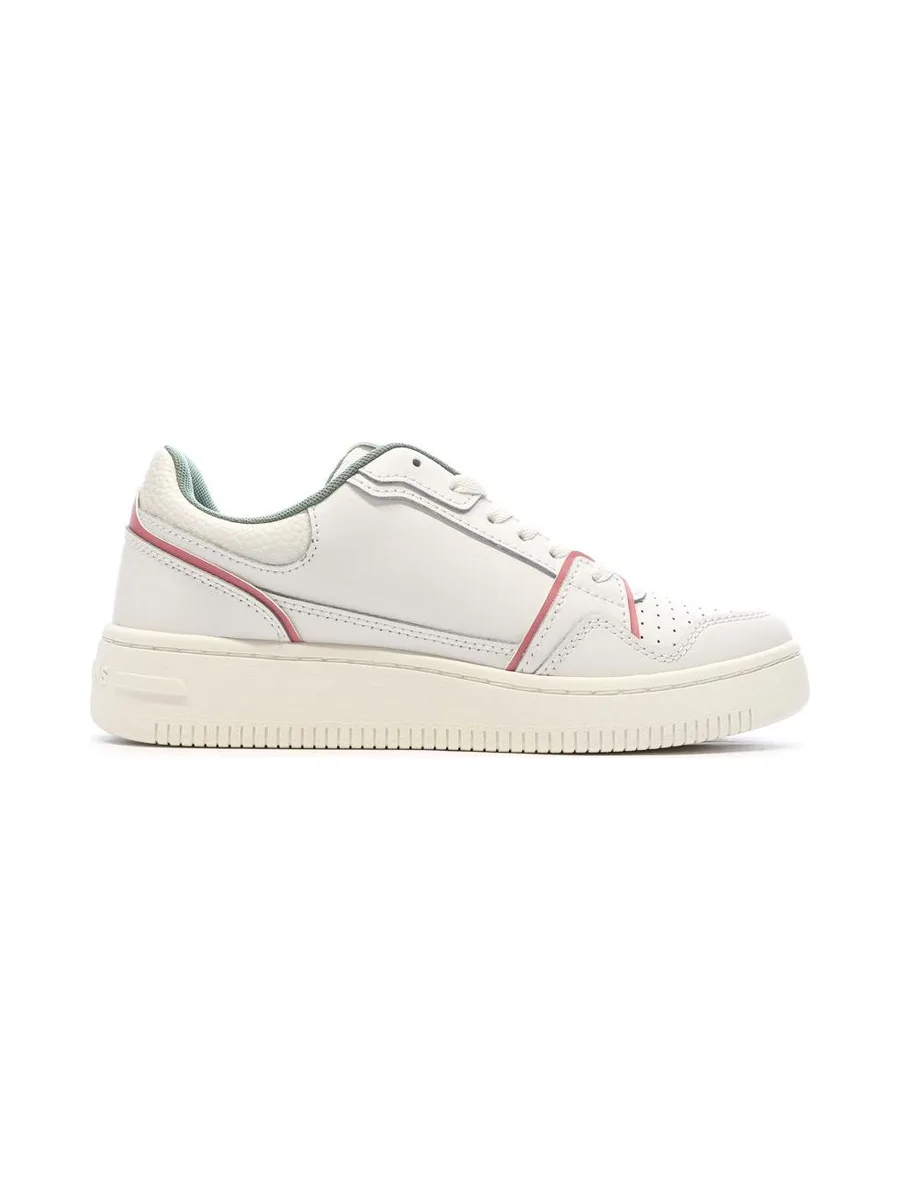 Baskets Blanches/Roses Femme Tommy Hilfiger Retro 3