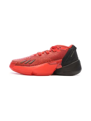 Chaussures de Basketball Rouges Junior Adidas D.o.n. Issue 4 1
